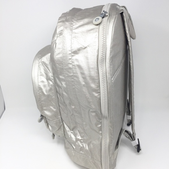 Kipling Bags Kipling Harper Backpack Silver Beige Snake Poshmark